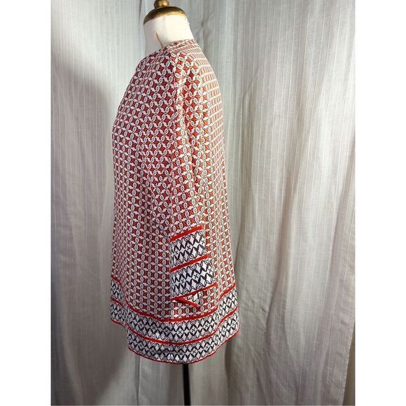 Chelsea & Violet Women's Red and Orange Blouse-Size L - Picture 3 of 5